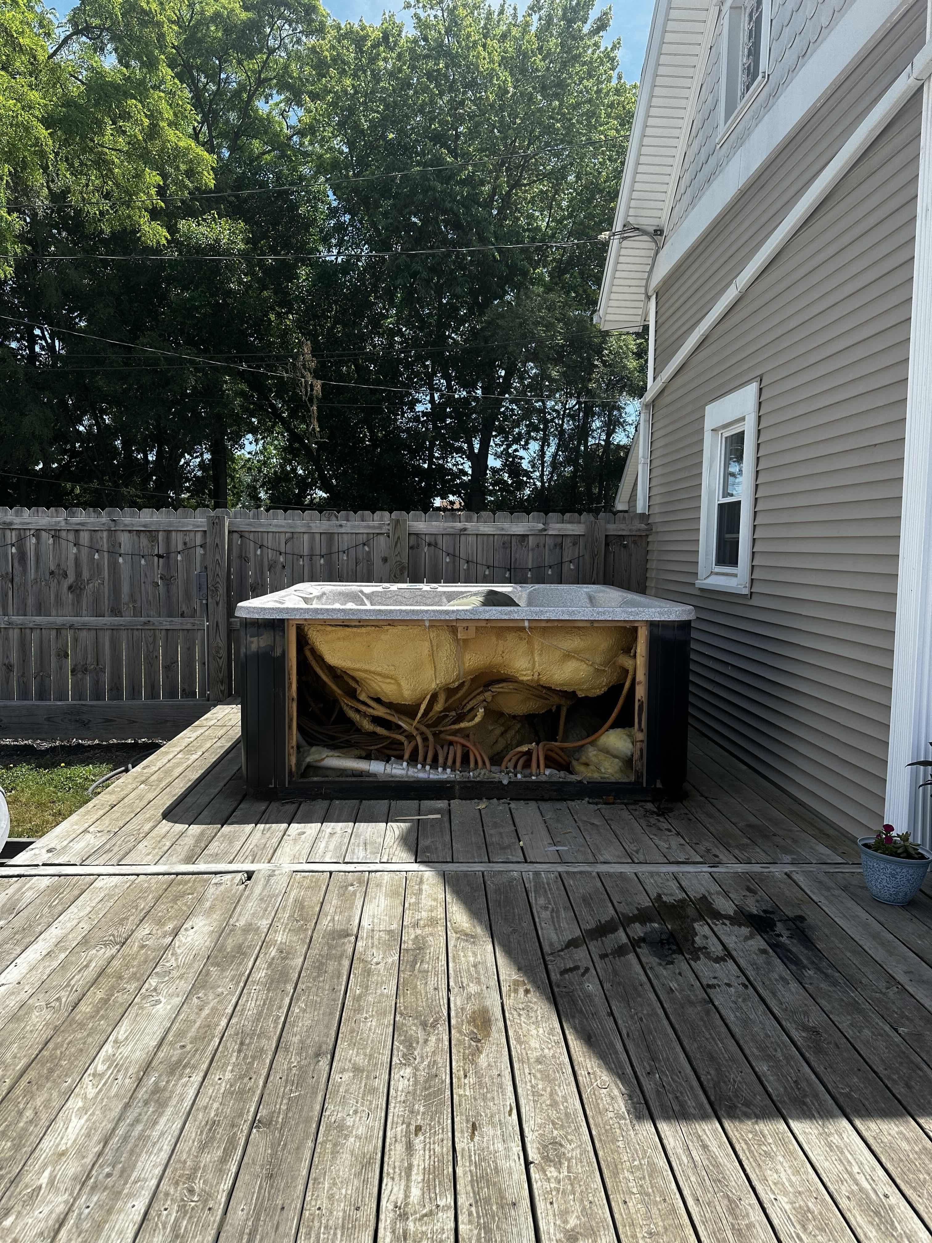 Hot Tub Removal image